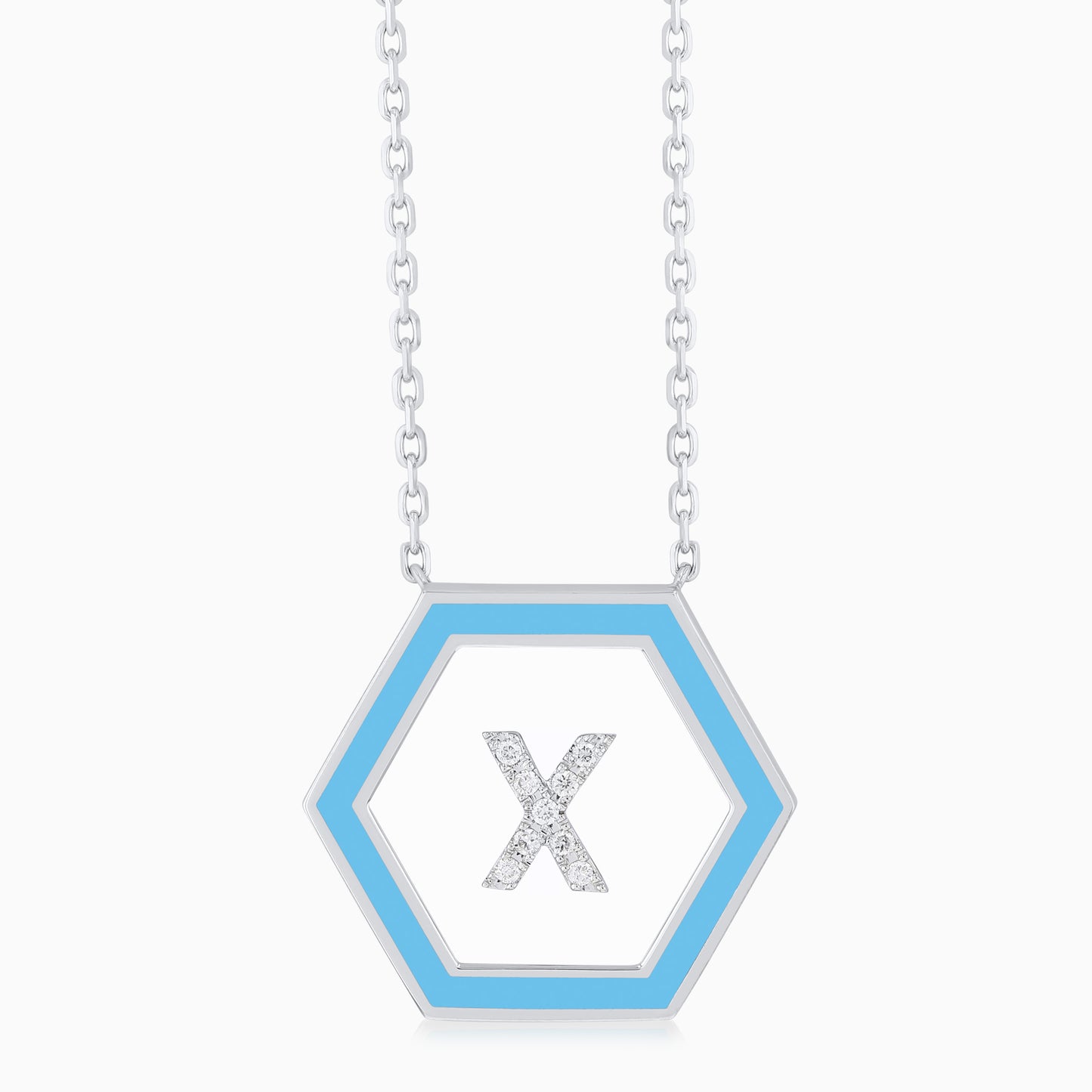 HEXA Letter X Necklace
