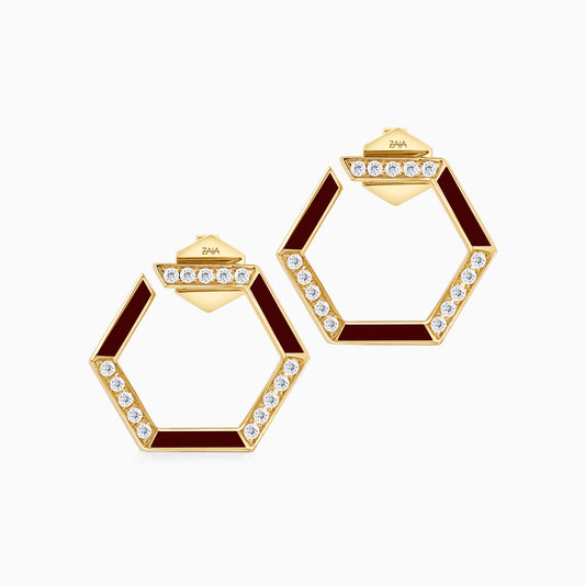 HEXA Earrings Small