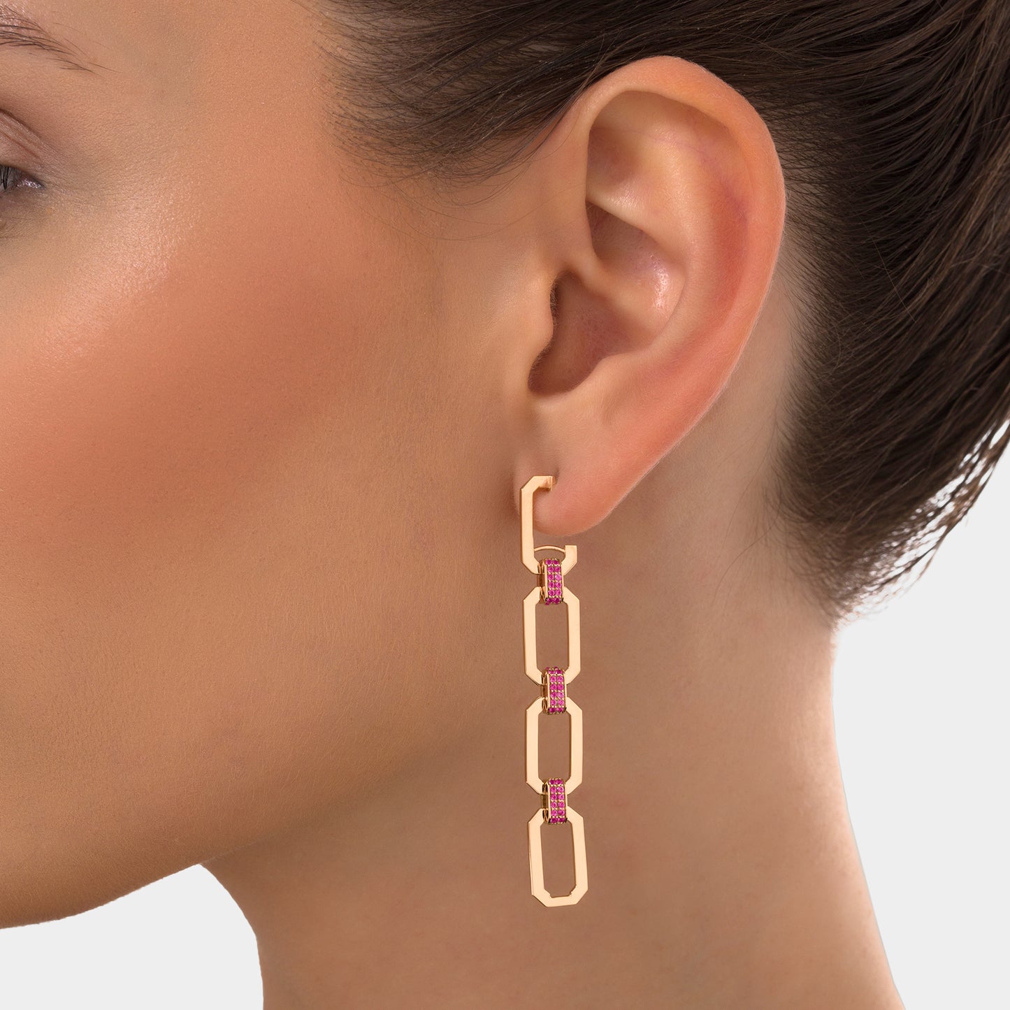 HEXA Chain Earrings