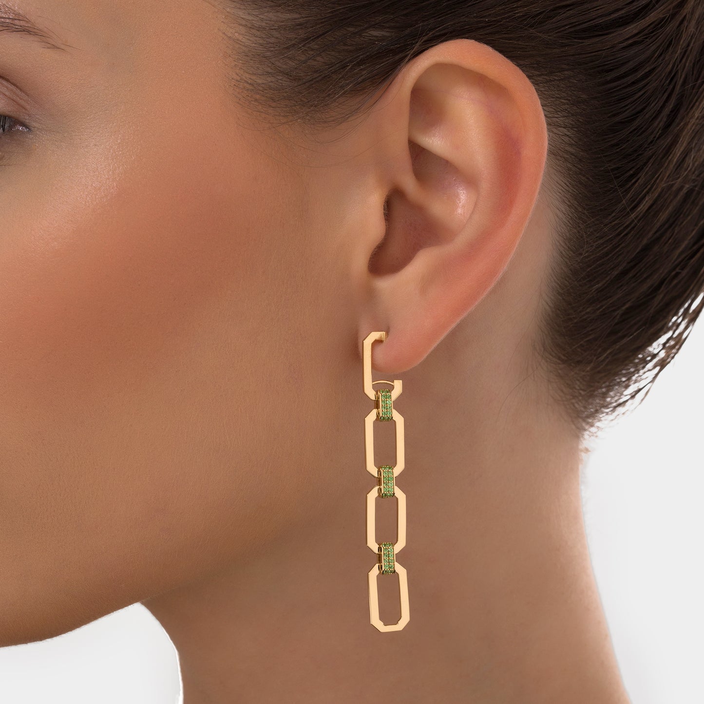 HEXA Chain Earrings