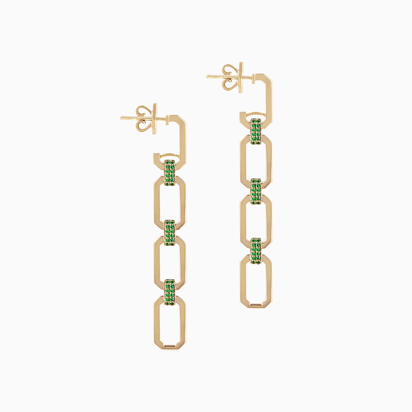 HEXA Chain Earrings