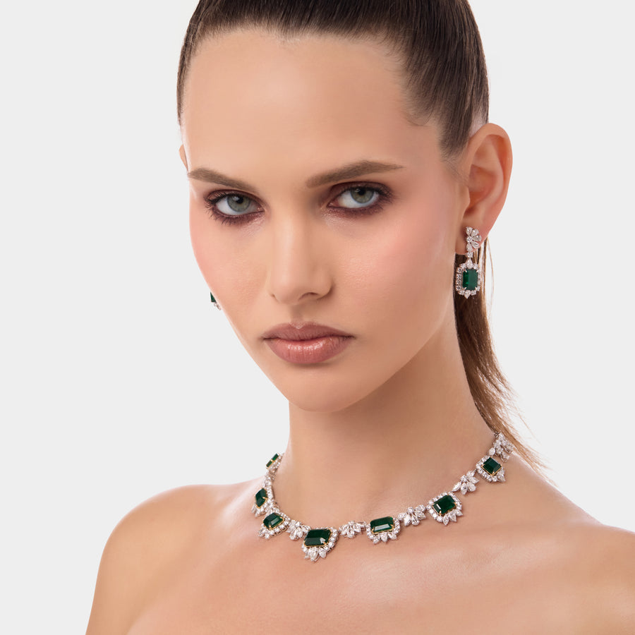 18K The Emerald Empress Necklace