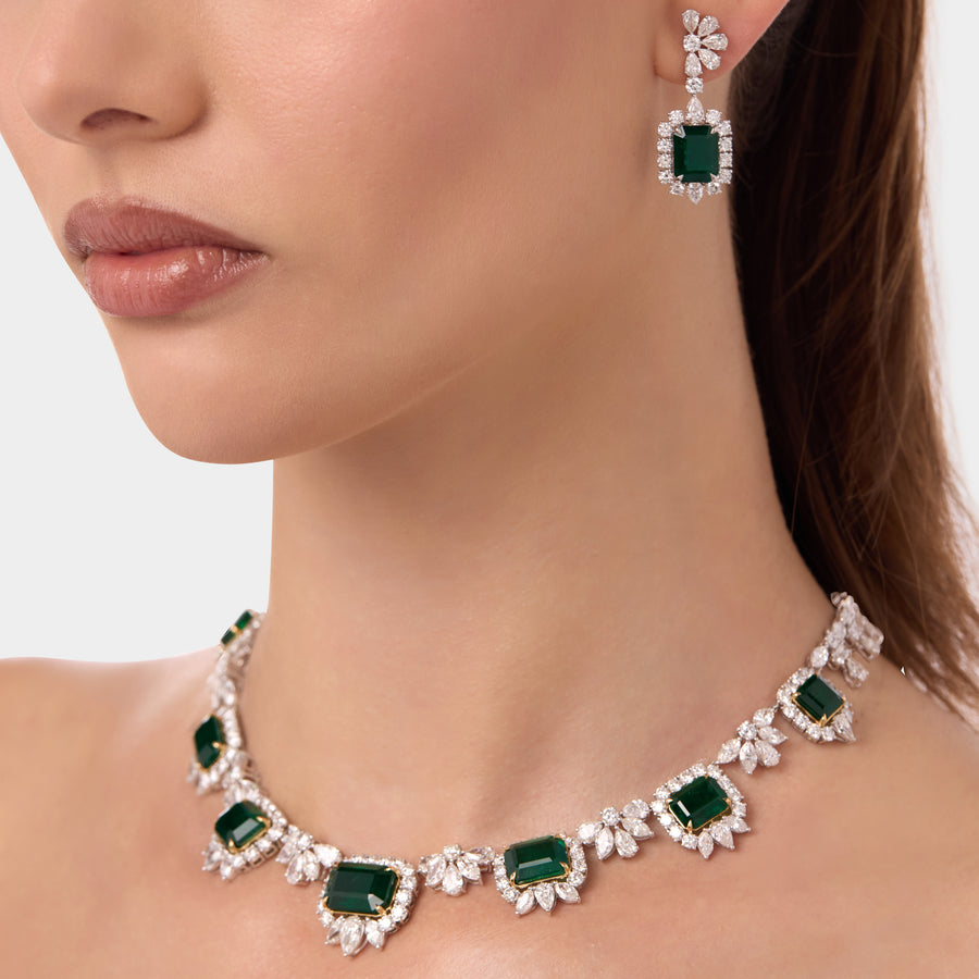 18K The Emerald Empress Necklace