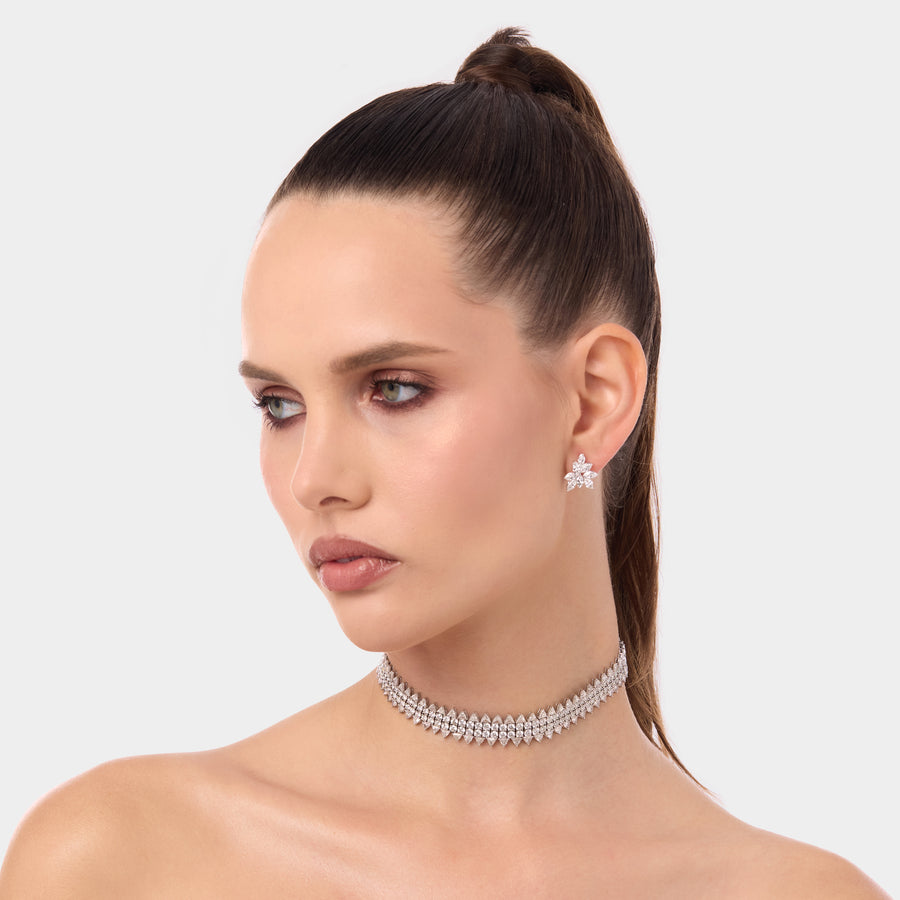 18K Dual Elegance Choker