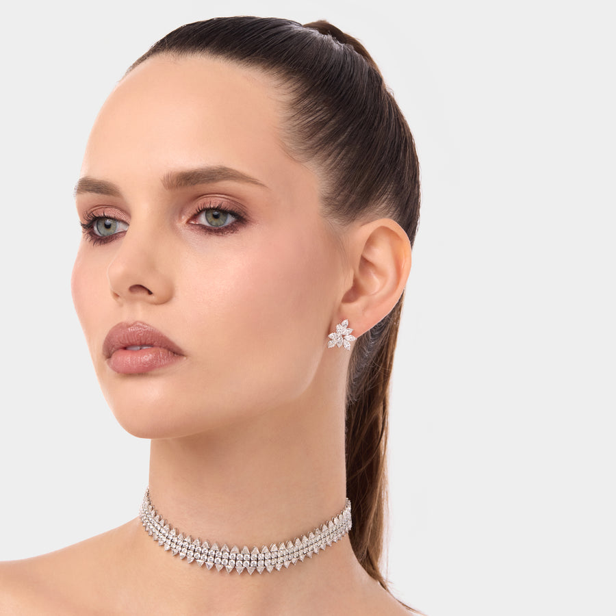 18K Dual Elegance Choker