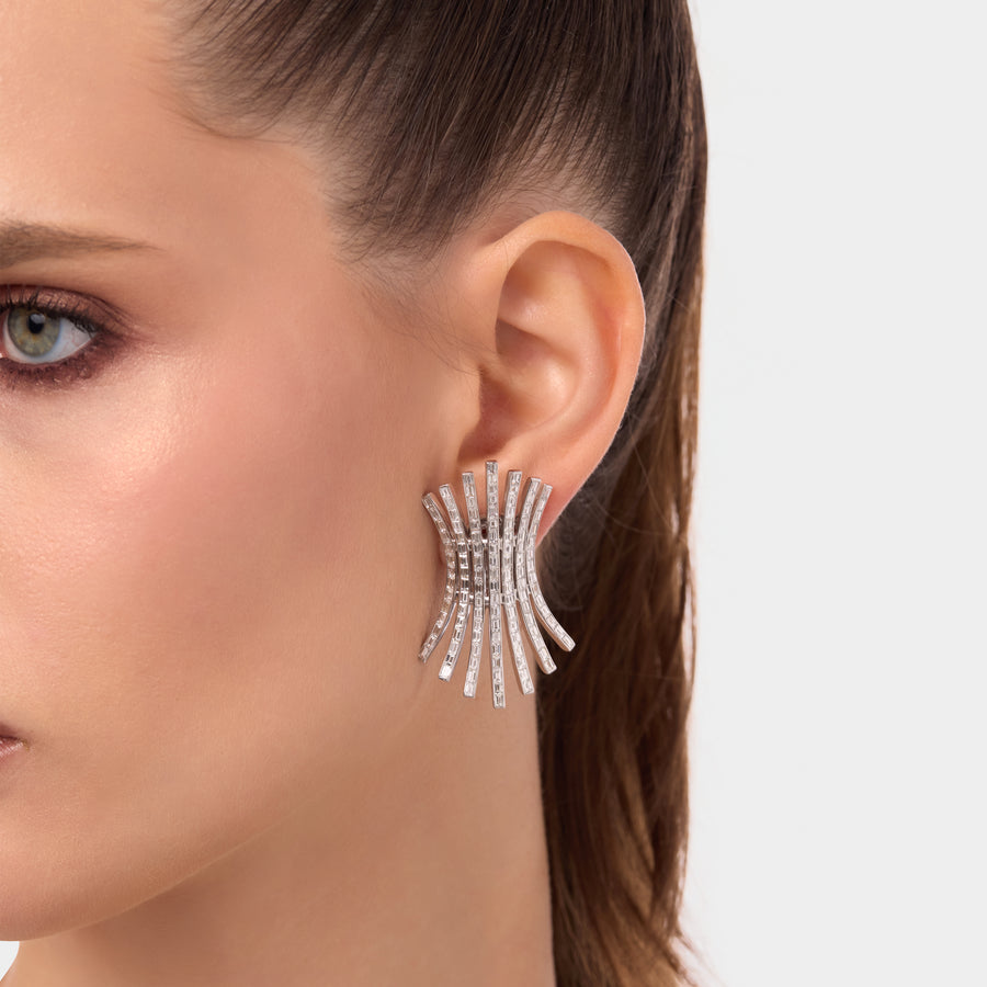 18K Exquisite Baguette Set