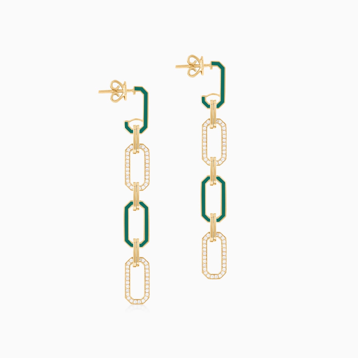 HEXA Endless Chain Earrings