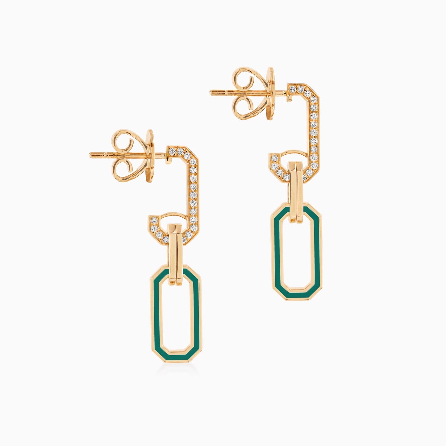 HEXA Chain Earrings