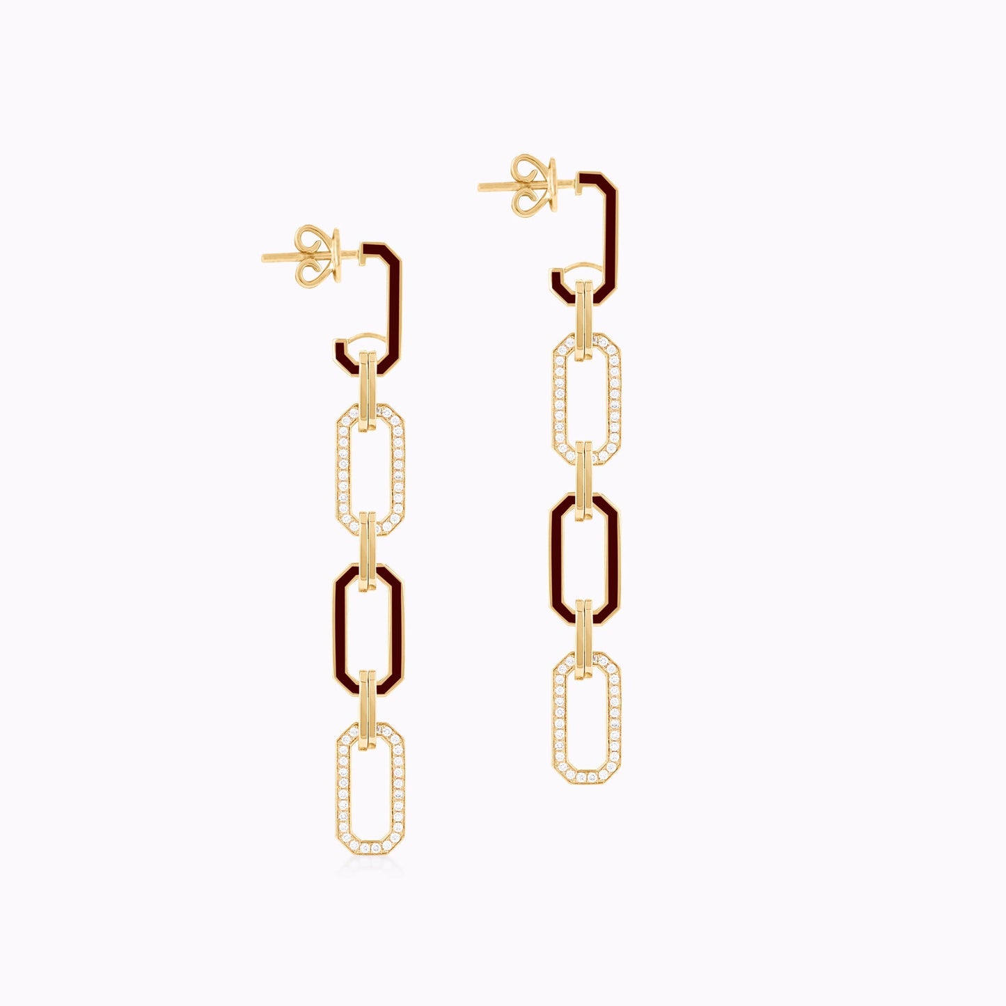 HEXA Endless Chain Earrings