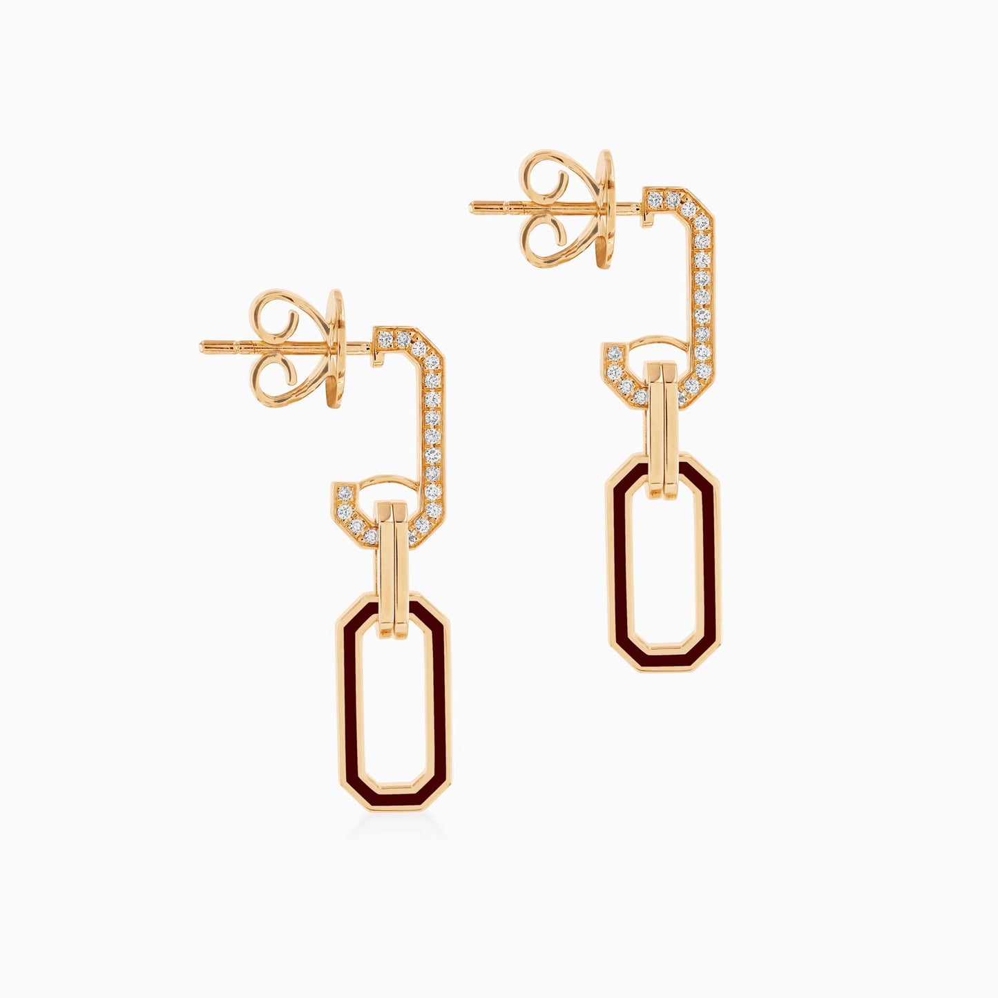 HEXA Chain Earrings