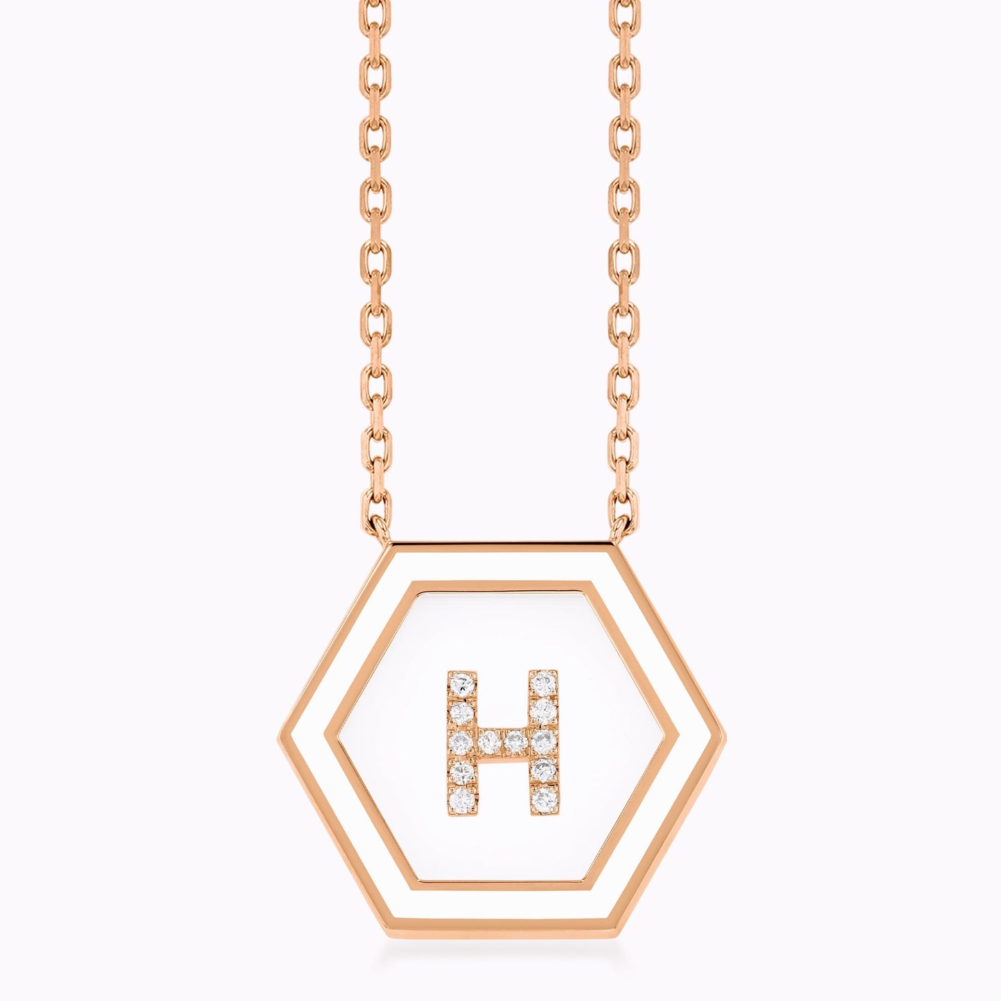 HEXA Letter H Necklace