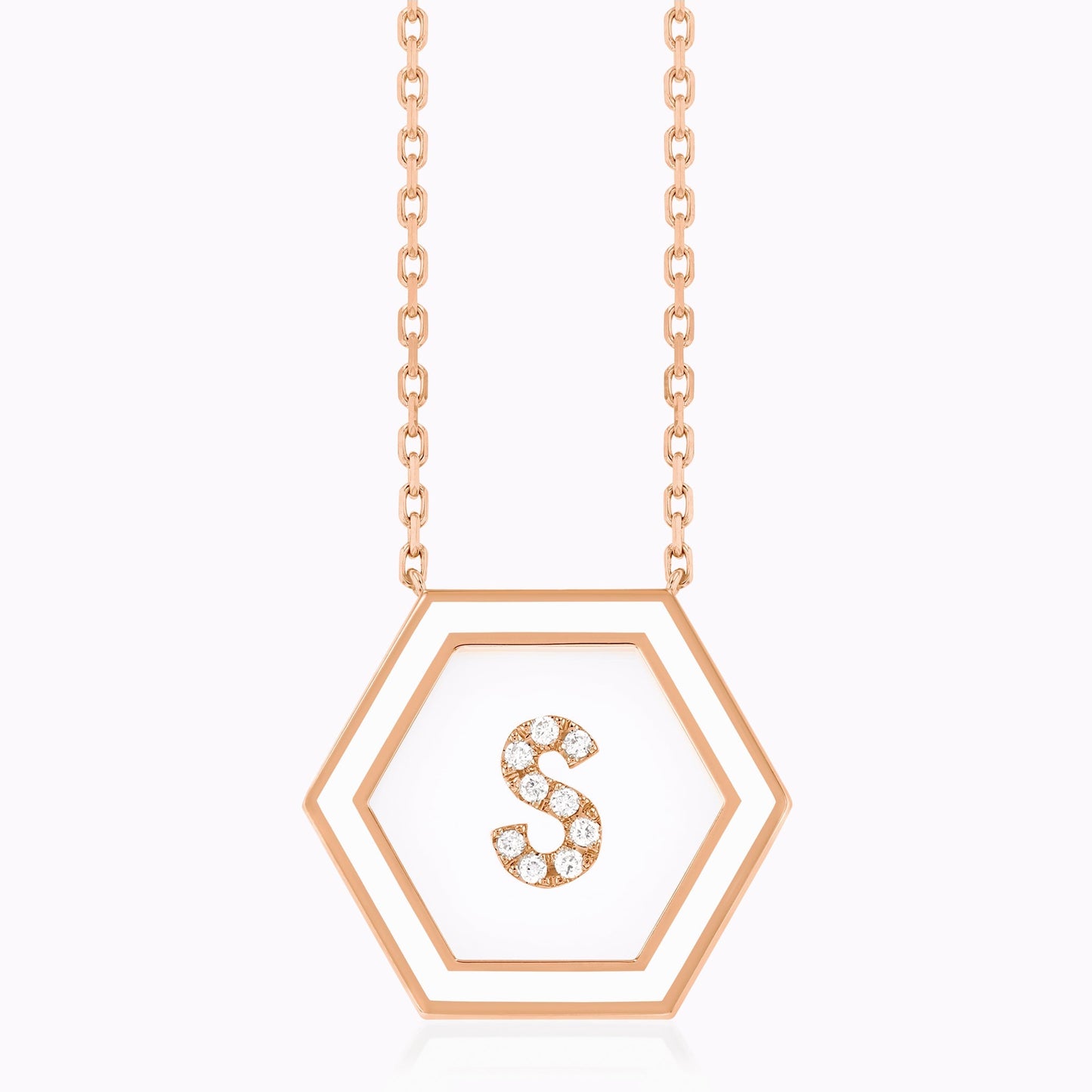 HEXA Letter S Necklace