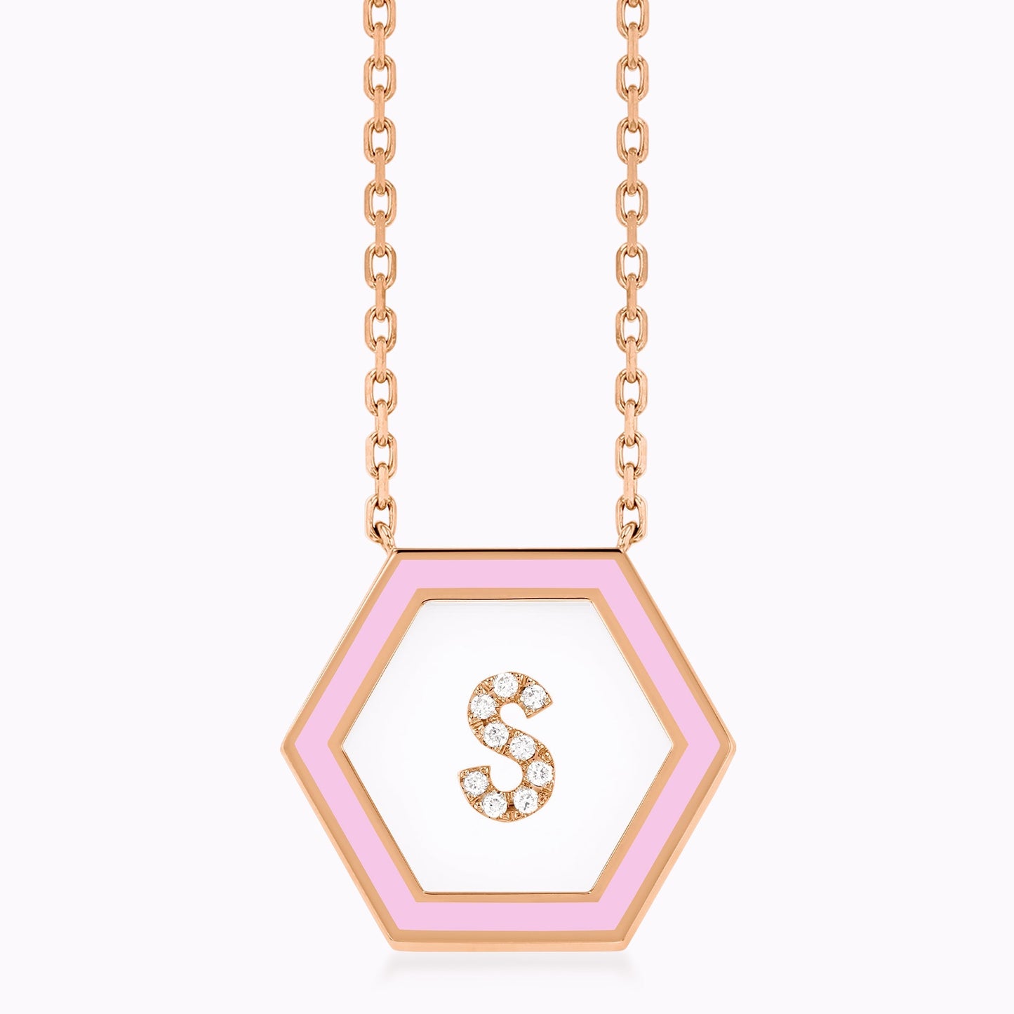 HEXA Letter S Necklace