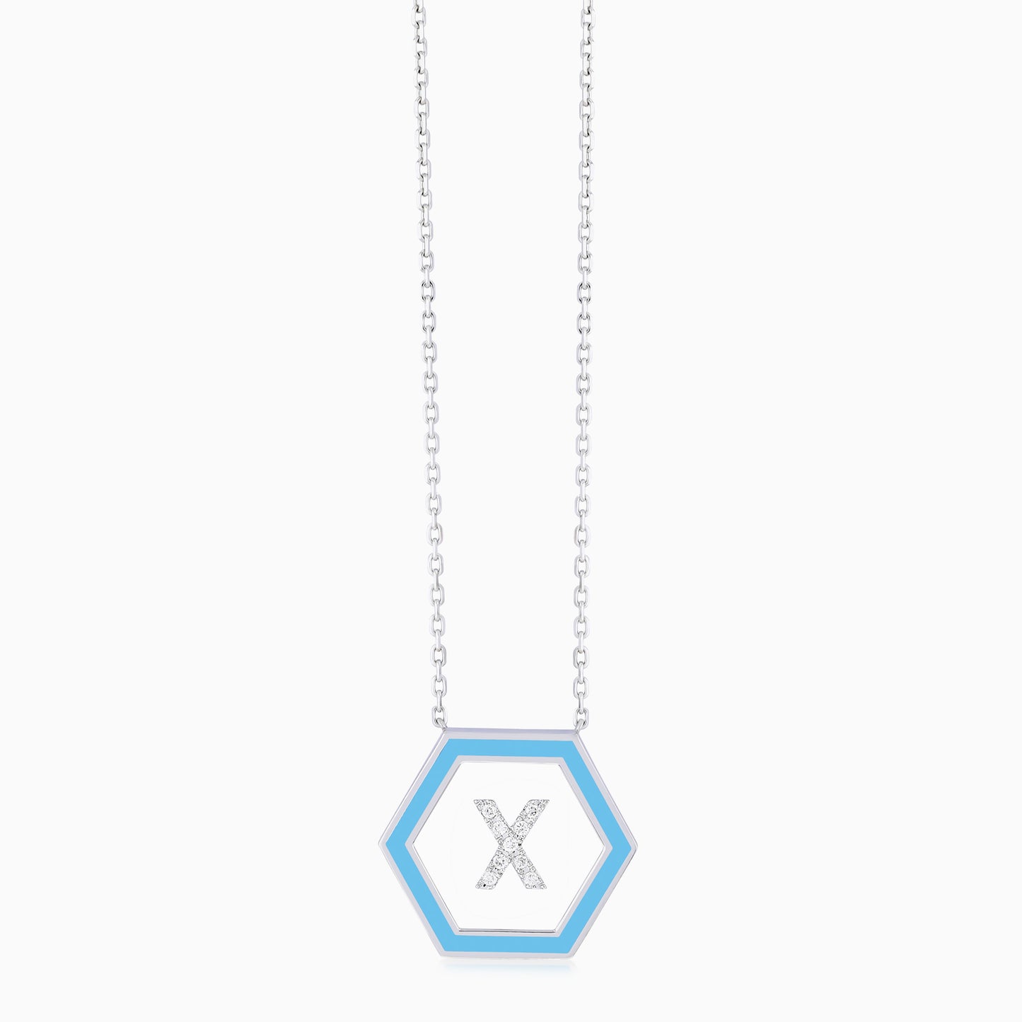 HEXA Letter X Necklace