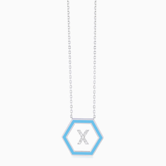 HEXA Letter X Necklace