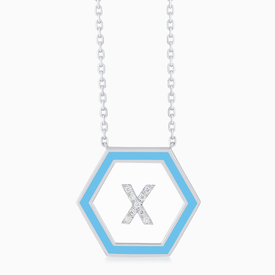 HEXA Letter X Necklace