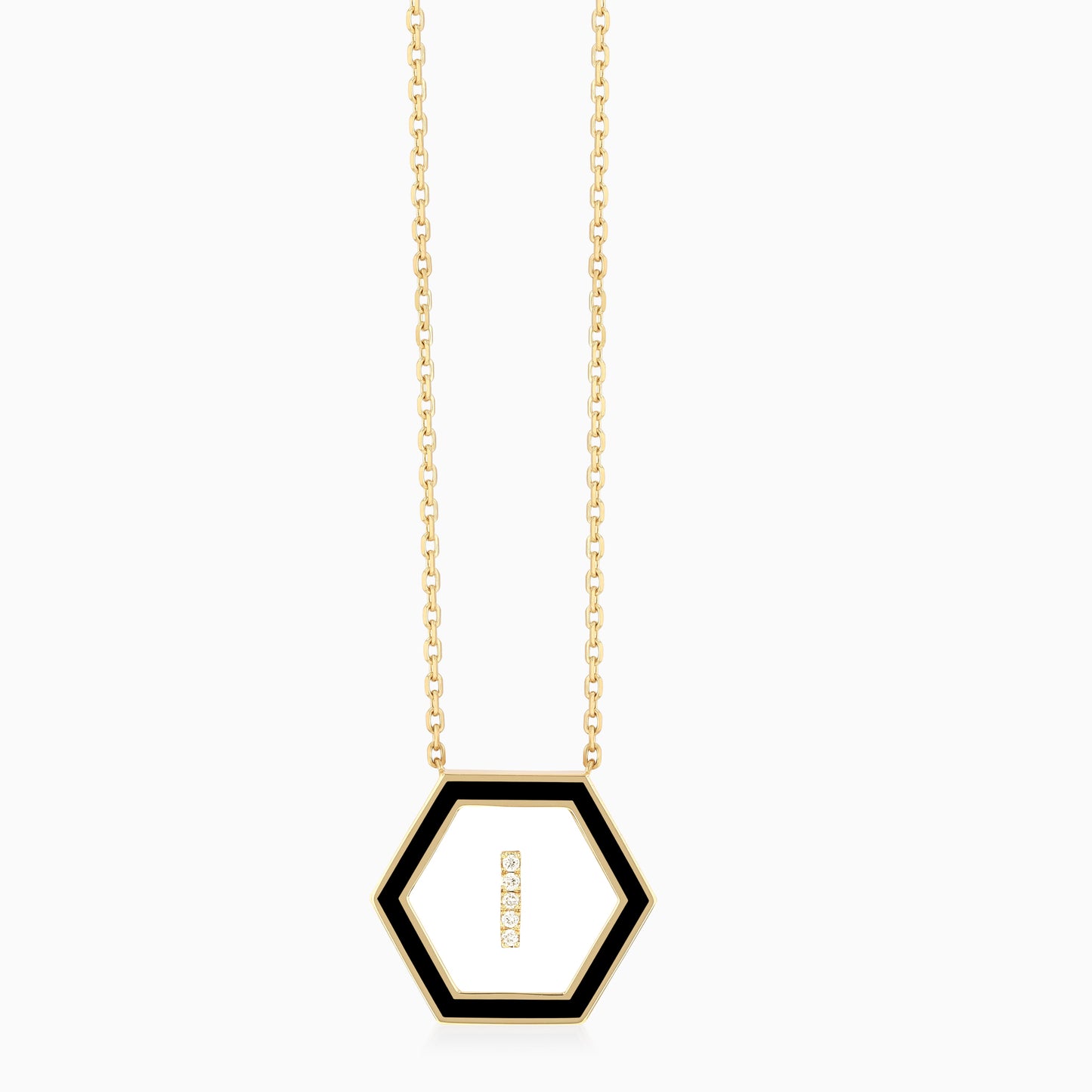 HEXA Letter I Necklace