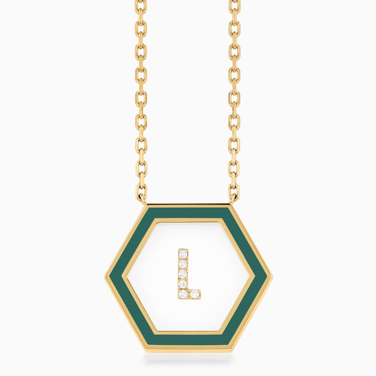 HEXA Letter L Necklace