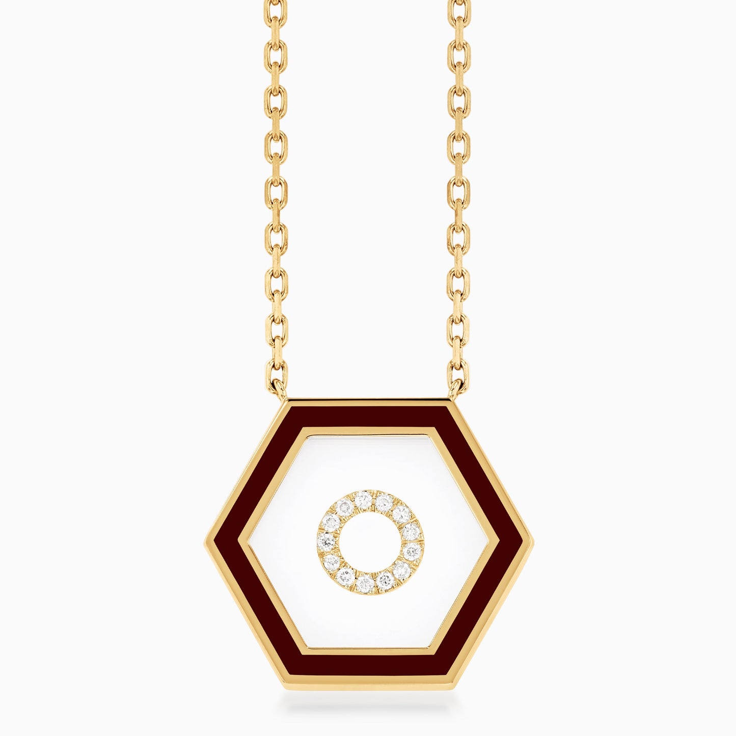 HEXA Letter O Necklace