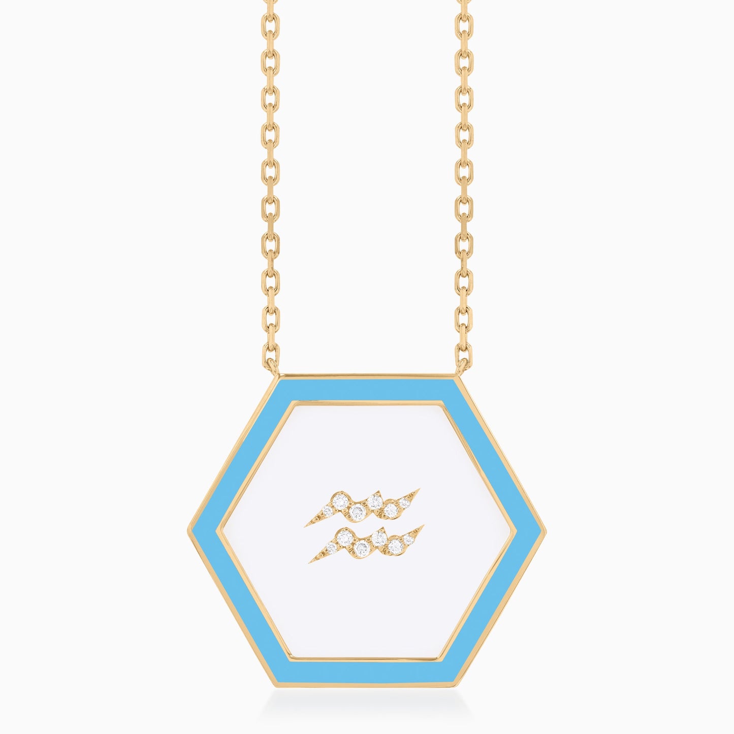 HEXA Zodiac Aquarius Necklace