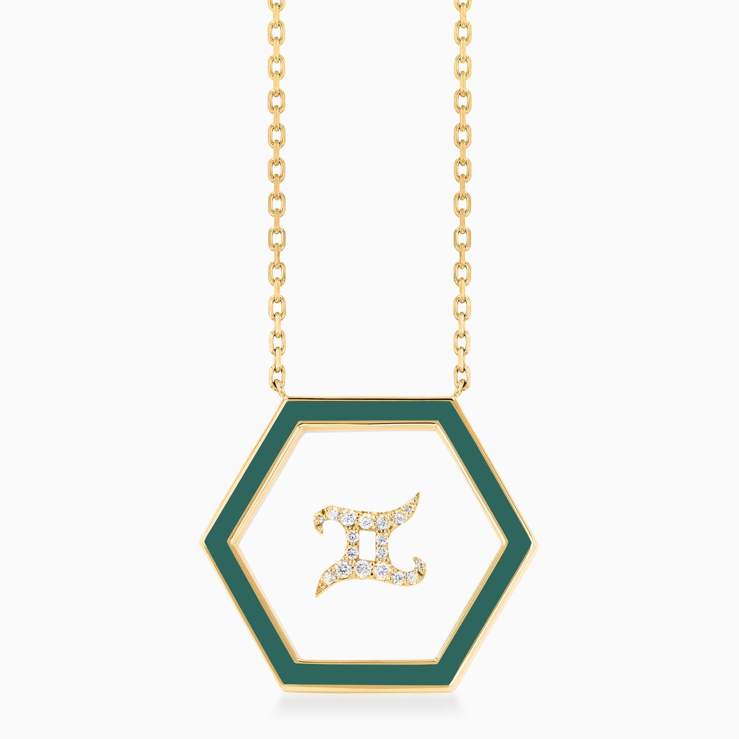 HEXA Zodiac Gemini Necklace