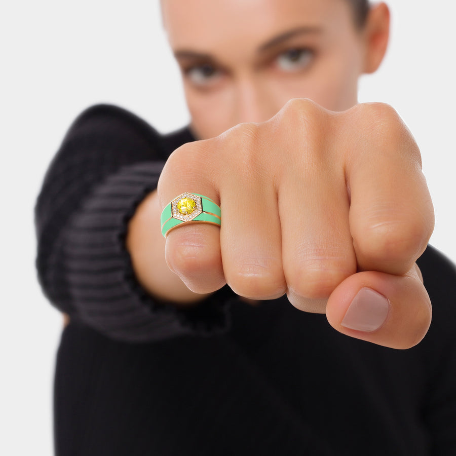 CLASSIX Hexa Pinky Ring