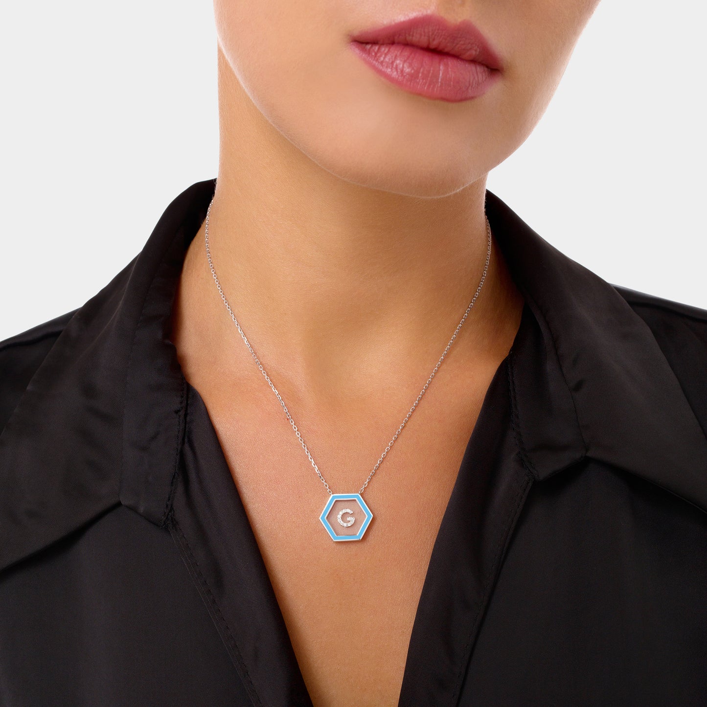 HEXA Letter G Necklace