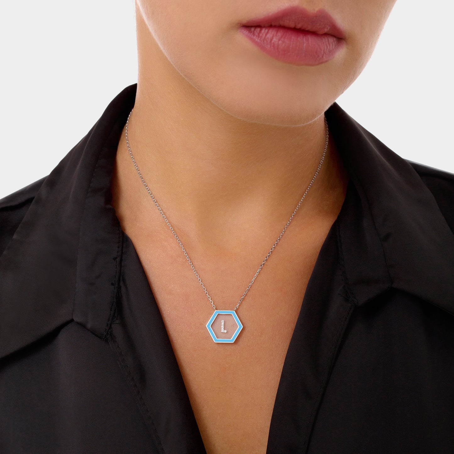 HEXA Letter L Necklace