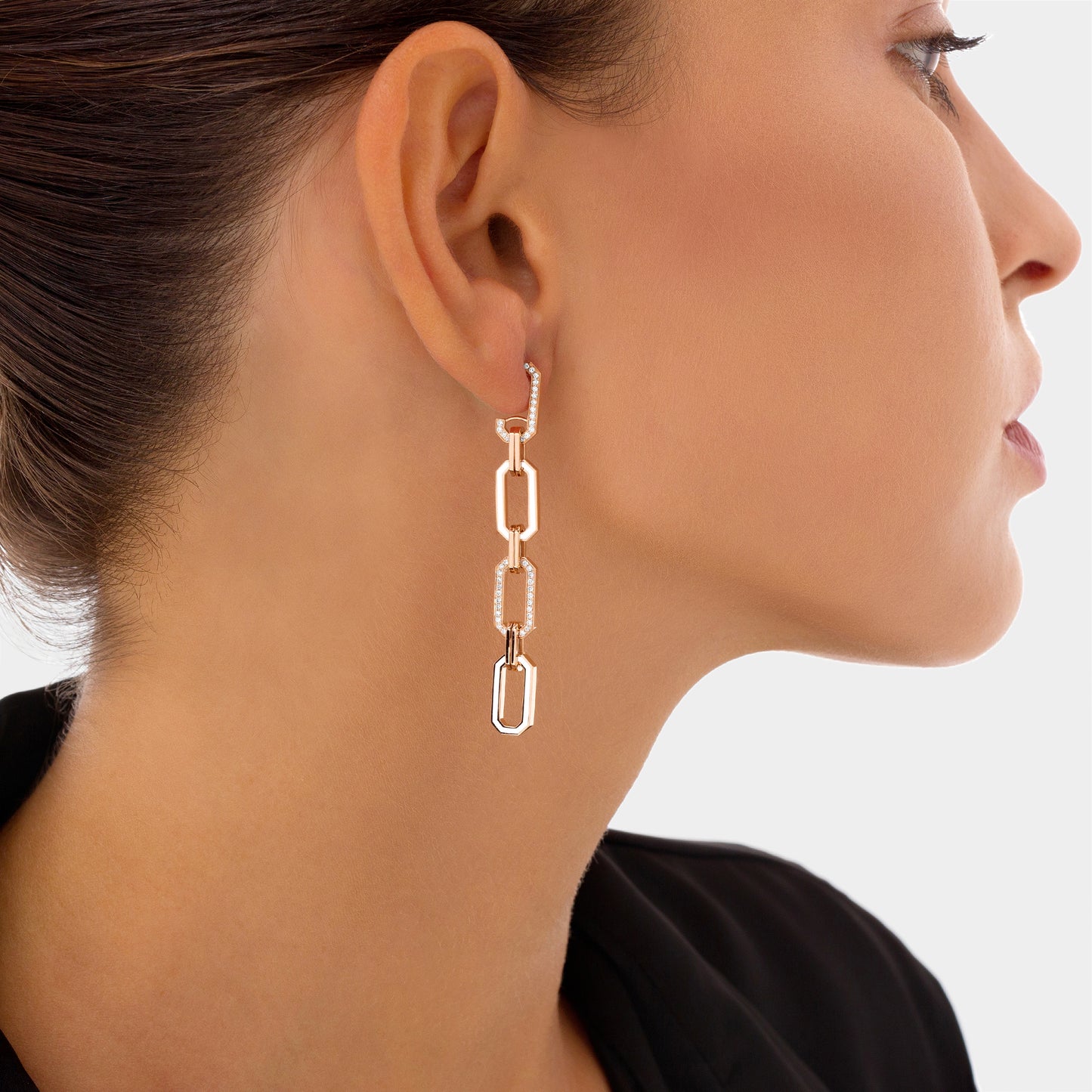 HEXA Endless Chain Earrings