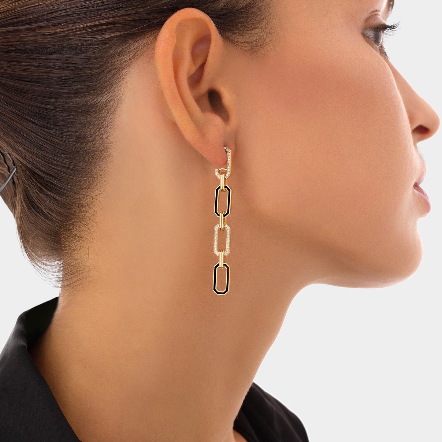 HEXA Endless Chain Earrings