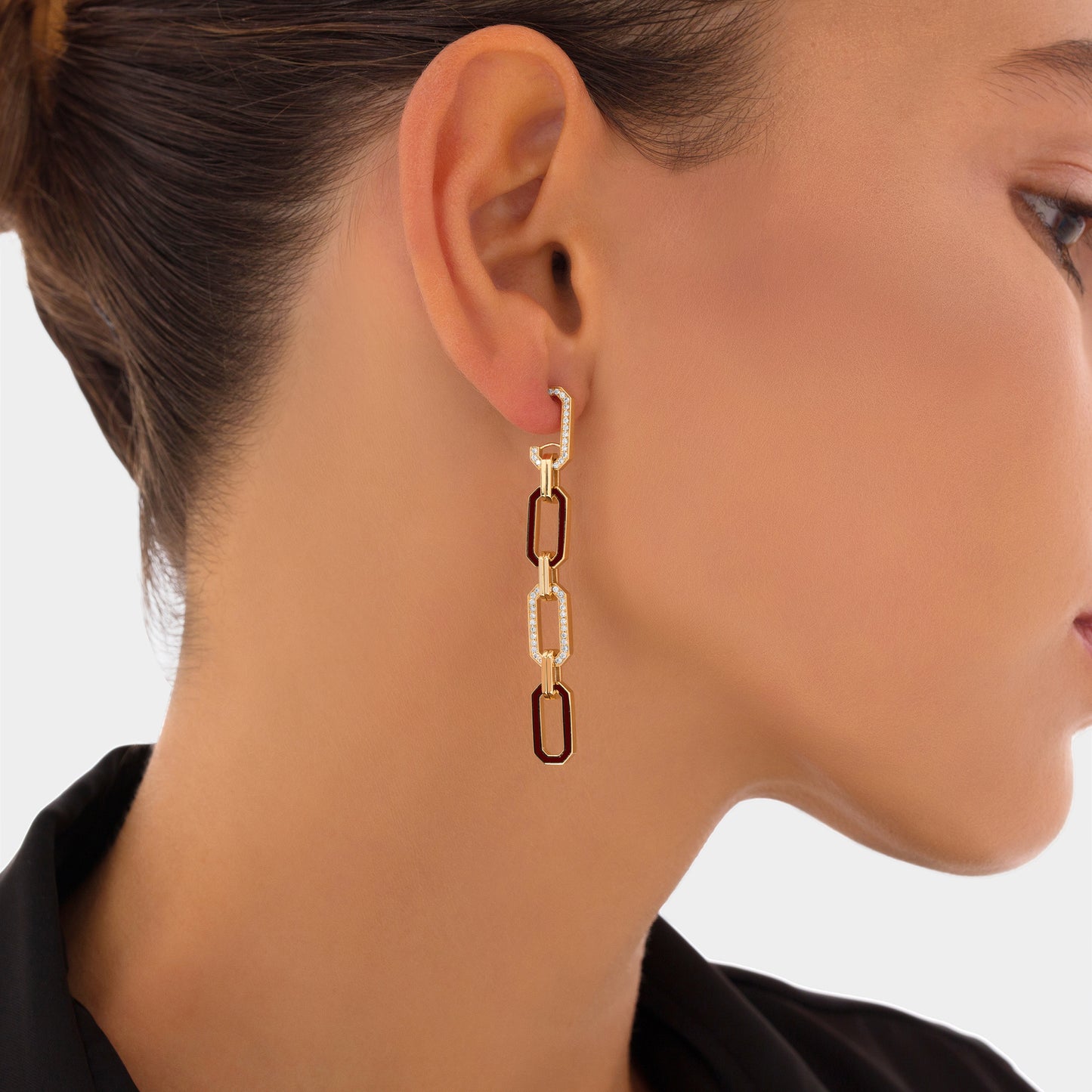 HEXA Endless Chain Earrings