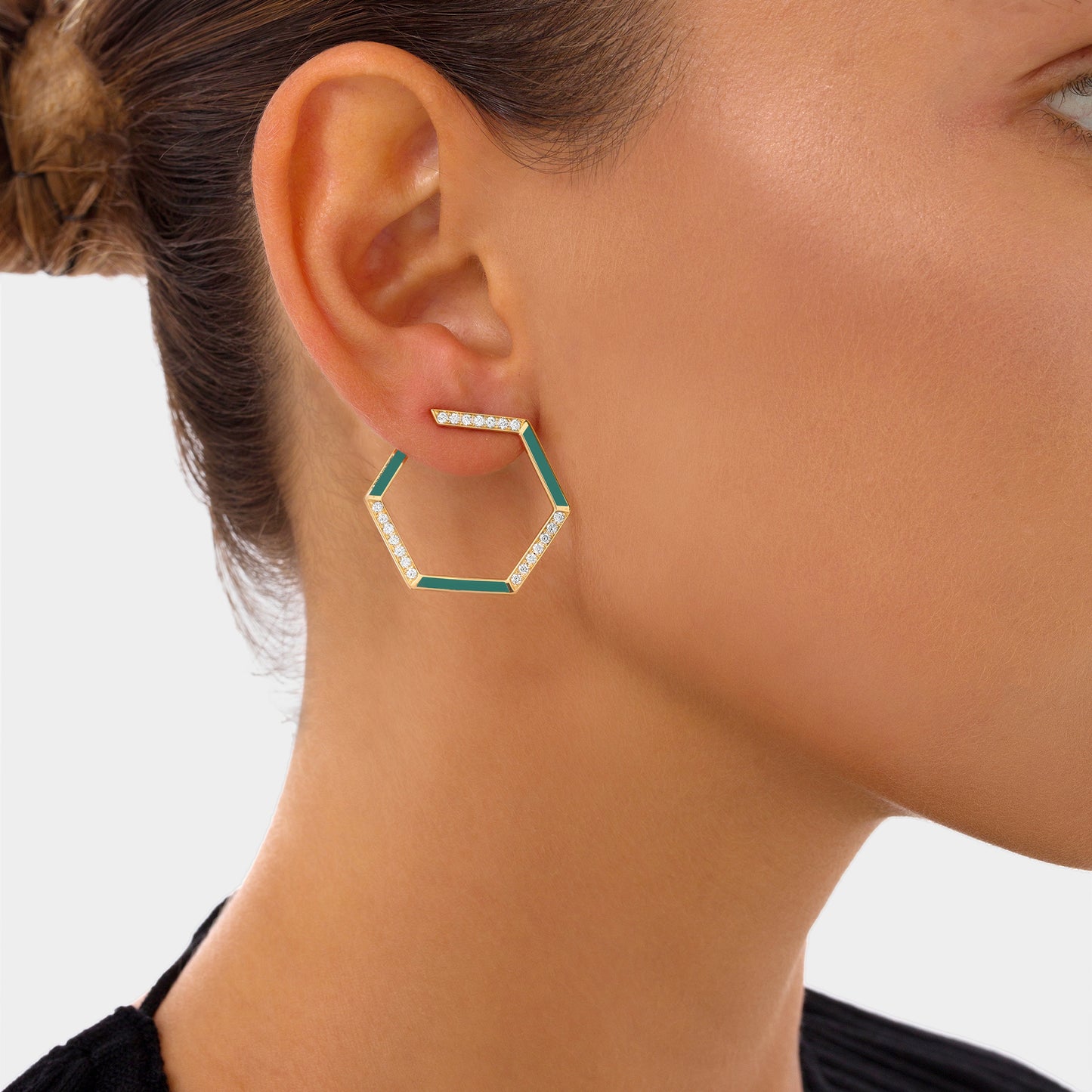 HEXA Earrings Large
