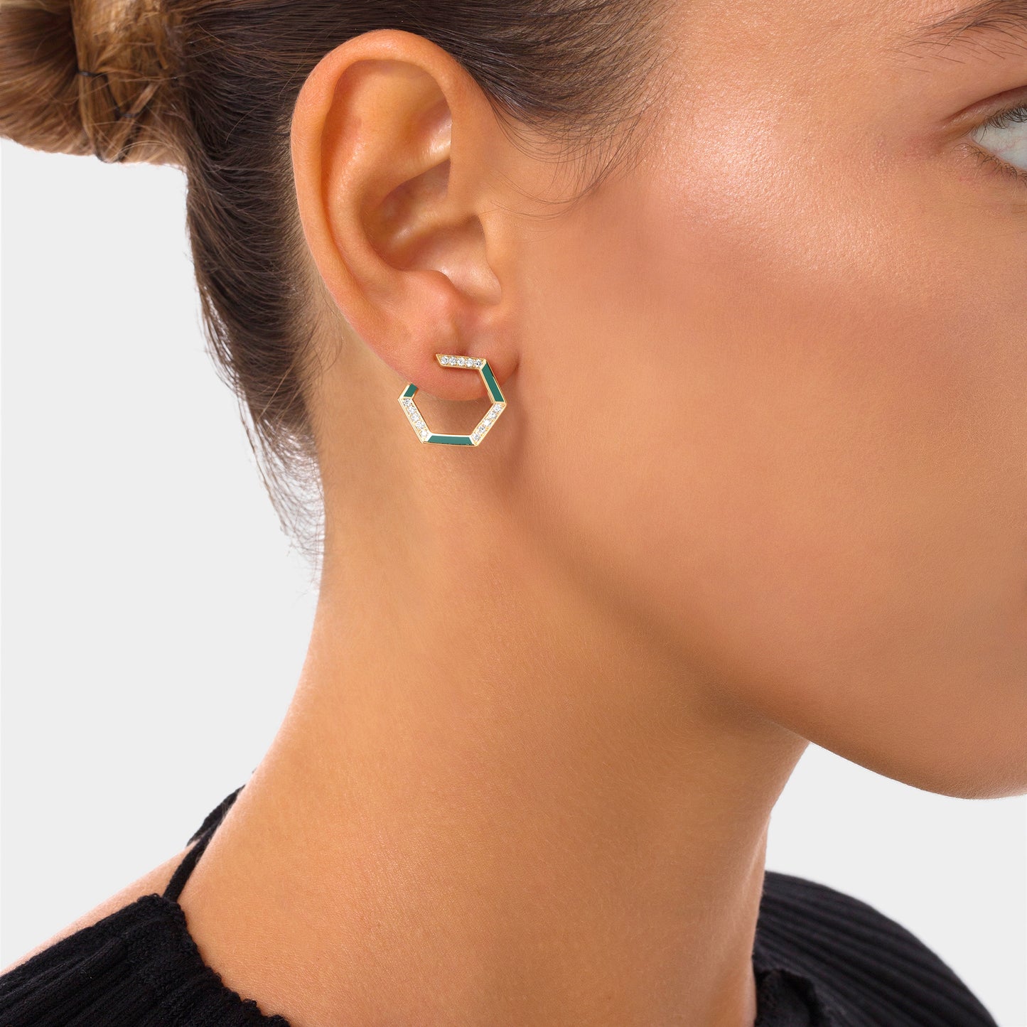 HEXA Earrings Small