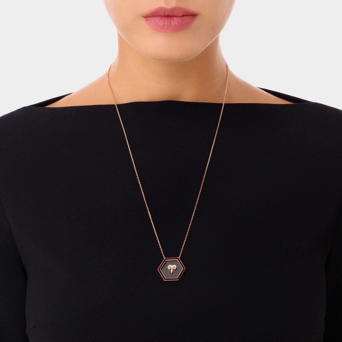 HEXA Zodiac Aries Necklace
