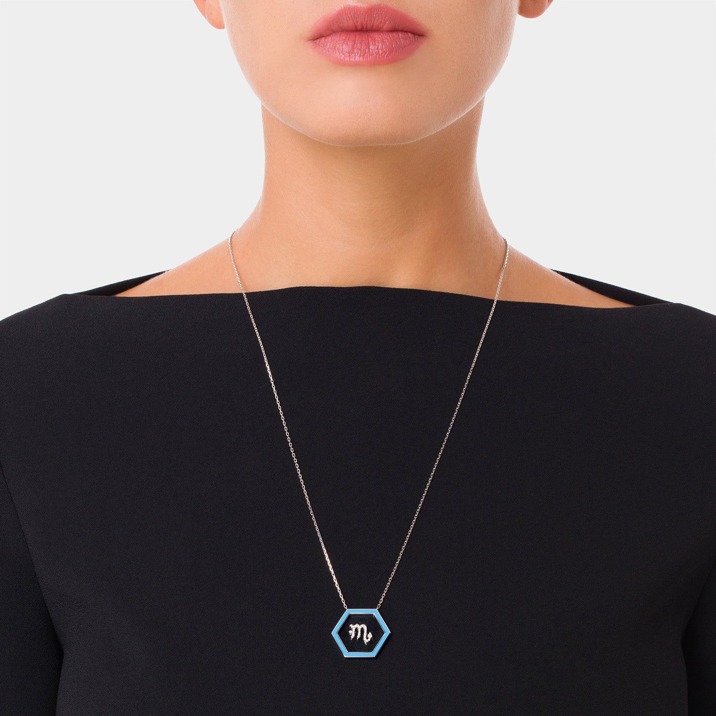 HEXA Zodiac Scorpio Necklace