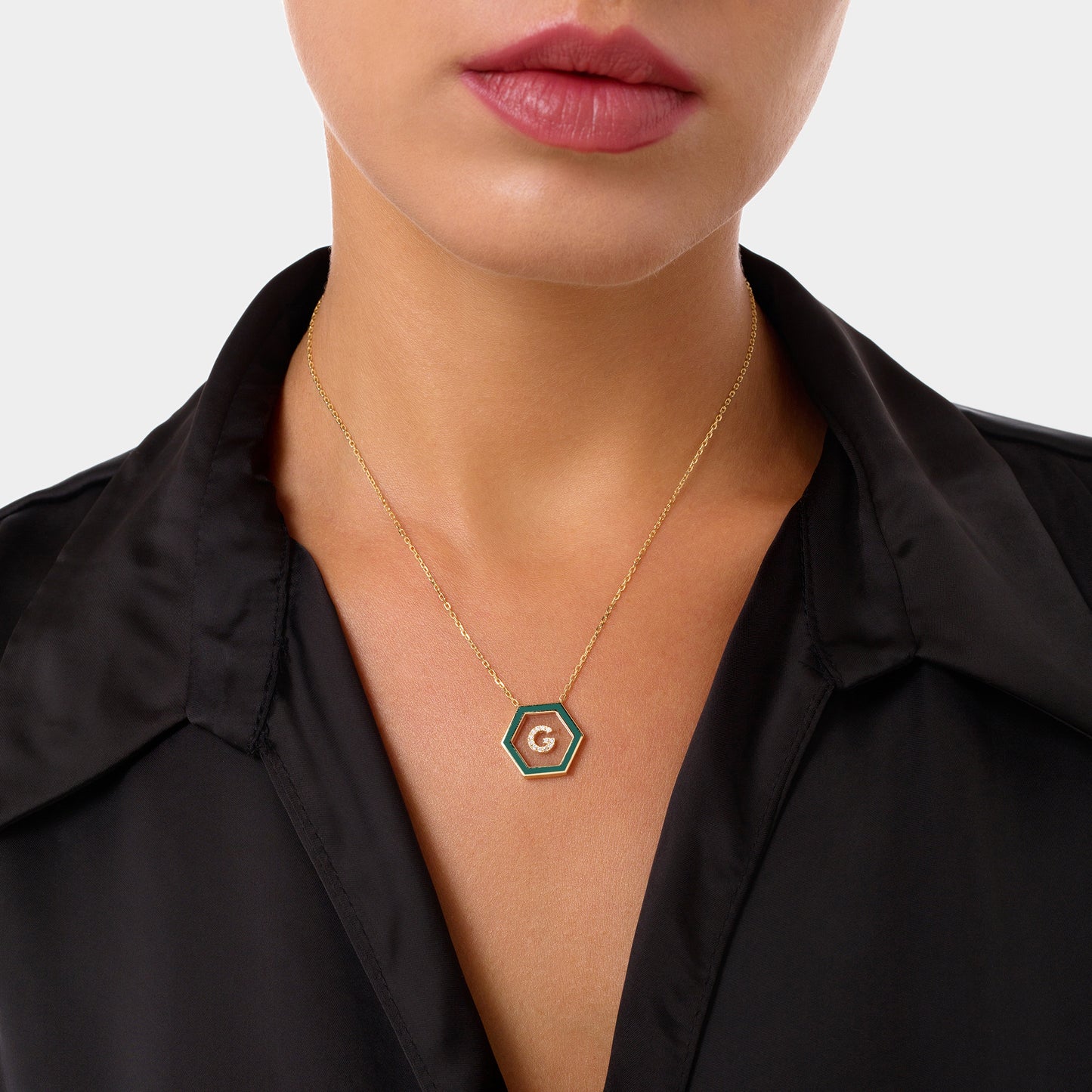 HEXA Letter G Necklace