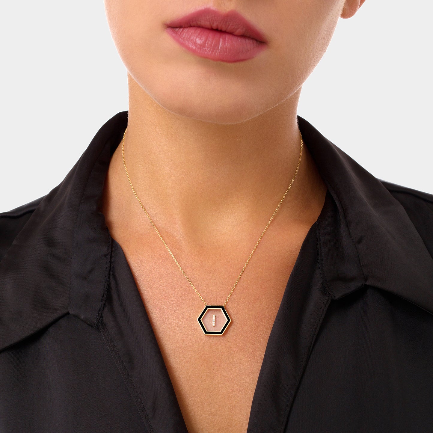 HEXA Letter I Necklace
