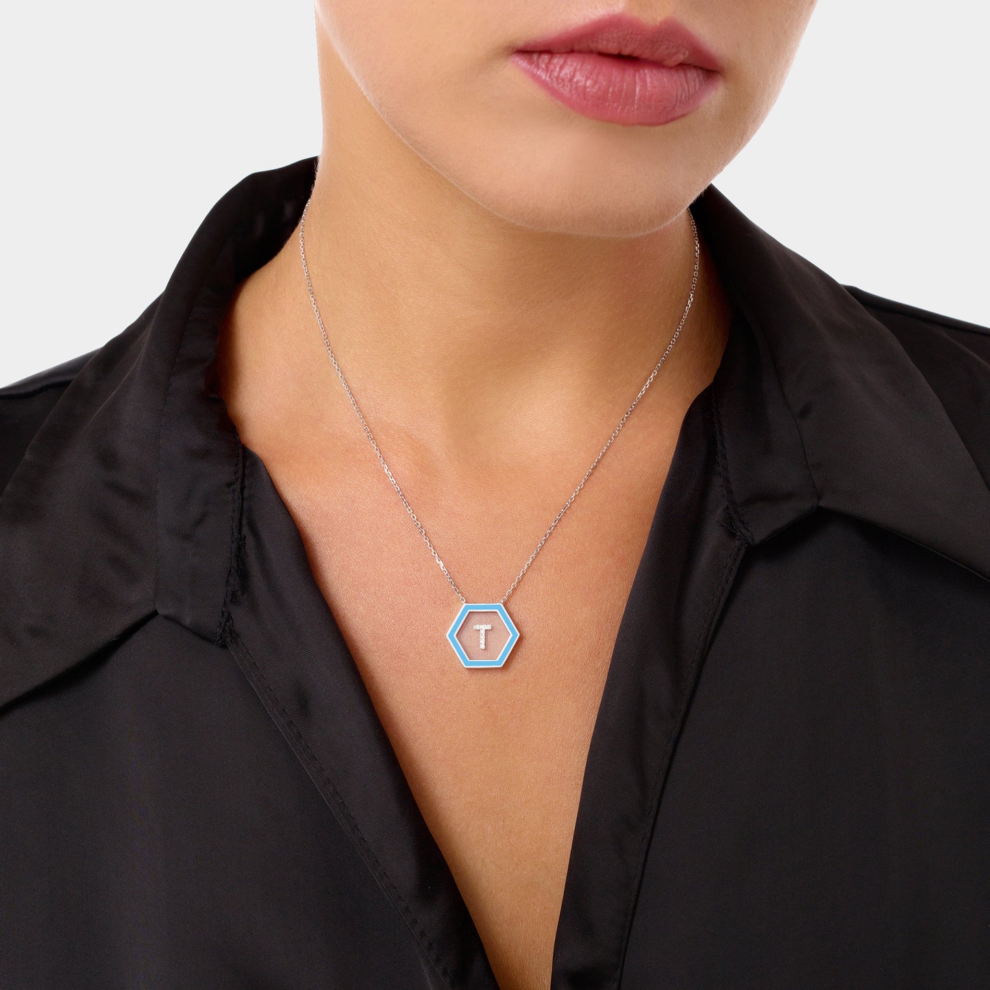 HEXA Letter T Necklace